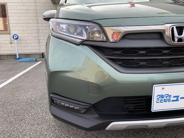 フリードハイブリッド ハイブリッド・クロスターホンダセンシング OP10年保証対象車 純正9インチナビ 前後ドライブレコーダー ハーフレザーシート ビルトインETC 両側パワースライドドア LEDヘッドライト レーダークルーズコントロール シートヒーター(39枚目)