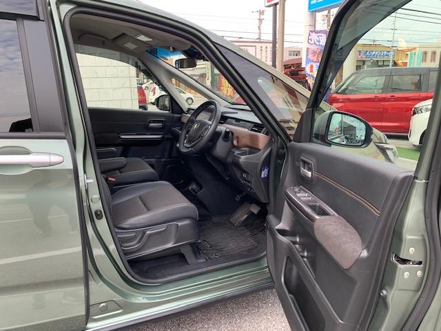 フリードハイブリッド ハイブリッド・クロスターホンダセンシング OP10年保証対象車 純正9インチナビ 前後ドライブレコーダー ハーフレザーシート ビルトインETC 両側パワースライドドア LEDヘッドライト レーダークルーズコントロール シートヒーター(48枚目)