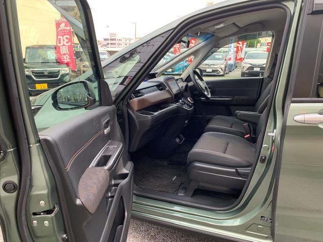 フリードハイブリッド ハイブリッド・クロスターホンダセンシング OP10年保証対象車 純正9インチナビ 前後ドライブレコーダー ハーフレザーシート ビルトインETC 両側パワースライドドア LEDヘッドライト レーダークルーズコントロール シートヒーター(55枚目)