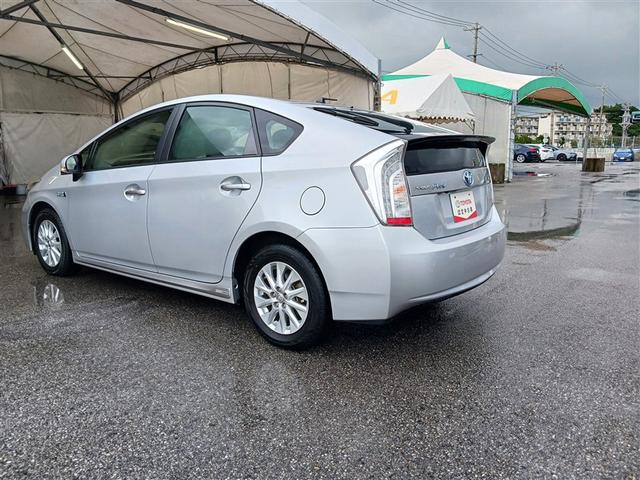 プリウスPHV S フルセグ メモリーナビ DVD再生 ミュージックプレイヤー接続可 バックカメラ ETC HIDヘッドライト 記録簿(5枚目)