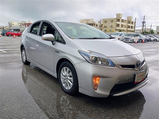 プリウスPHV S フルセグ メモリーナビ DVD再生 ミュージックプレイヤー接続可 バックカメラ ETC HIDヘッドライト 記録簿(9枚目)