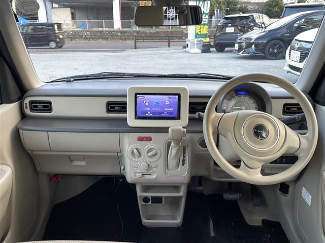 アルトラパン Ｇ　禁煙車　レーダーブレーキサポート　ＫＥＮＷＯＯＤ７型ナビＭＤＶ－Ｄ３０４　バックカメラ　ワンセグＴＶ　ＣＤ　ＵＳＢ　ｉｐｏｄ　スマートキー　プッシュスタート　フロアマット　ドアバイザー