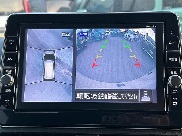 【全周囲カメラ】真上から車を見たようにモニターで確認ができる。是非実際の車で体感してみてください。