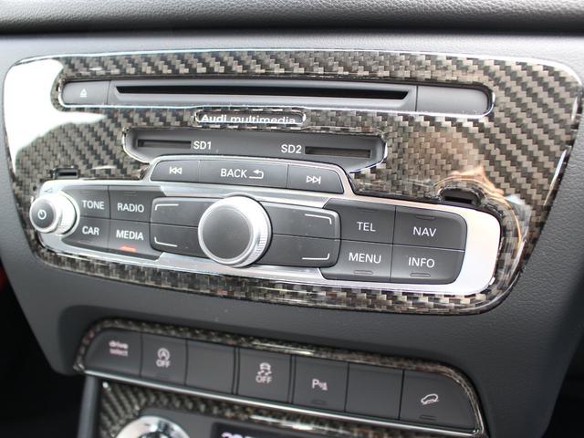 ベースグレード 黒革ダイヤモンドステッチ カーボンインテリア MMIナビ地デジBカメラ BOSE アシスタンスPKG 純正OP20AW キセノンヘッドライト アシスタンスパッケージ 禁煙 本土仕入(15枚目)