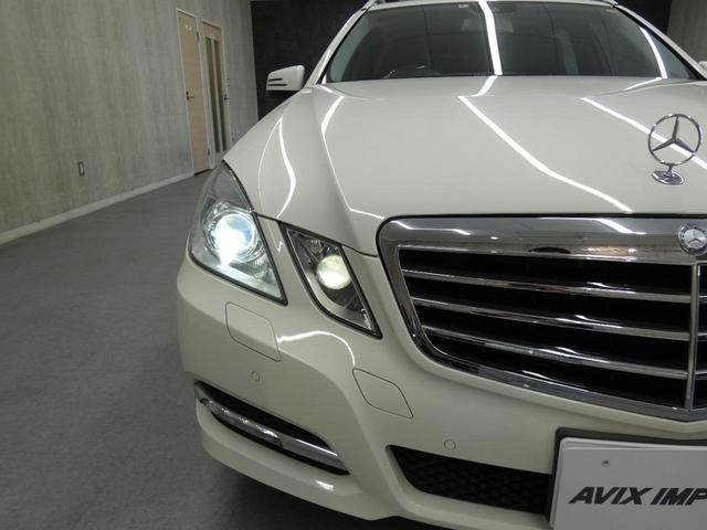 E350 ステーションワゴン アバンギャルド ガラスSR 黒レザー 純正HDDナビBカメ キーレスゴー パワートランク シートヒーター17AW 電動チルト本革巻マルチファンクションステアリング DOHC V型6気筒本州仕入(49枚目)