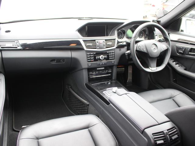 E350ブルテックステーションワゴンアバンG AMGスポーツPKG ガラスSR 黒レザー 純正HDDナビ地デジBカメ キーレスゴー パワートランク シートヒーター18AW 禁煙車 本州仕入(8枚目)