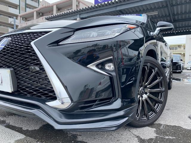 ＲＸ ＲＸ４５０ｈ　Ｆスポーツ　黒革シート　パノラマムーンルーフ　マークレビンソン　ＴＲＤエアロ　ＴＲＤ４本出しマフラー　ＴＲＤ２２インチＡＷ　純正ナビ　パノラミックビューカメラ　パワーバックドア　ＨＵＤ　ＥＴＣ２．０（21枚目）