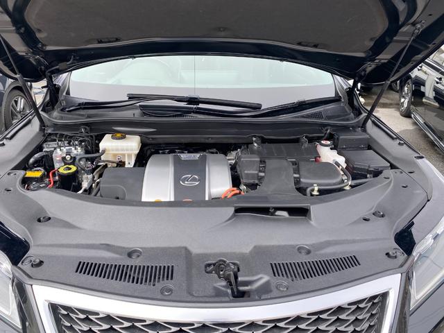 ＲＸ ＲＸ４５０ｈ　Ｆスポーツ　黒革シート　パノラマムーンルーフ　マークレビンソン　ＴＲＤエアロ　ＴＲＤ４本出しマフラー　ＴＲＤ２２インチＡＷ　純正ナビ　パノラミックビューカメラ　パワーバックドア　ＨＵＤ　ＥＴＣ２．０（55枚目）