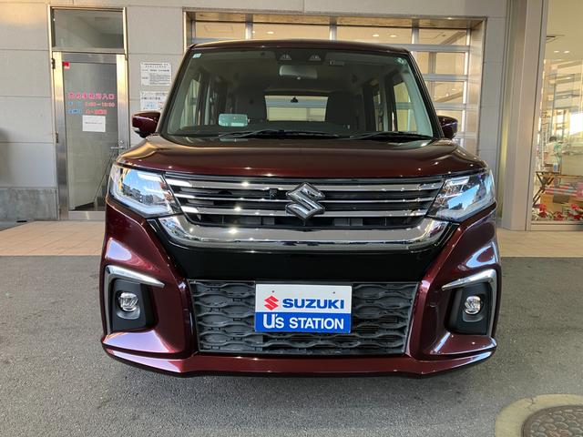 ソリオ ＨＹＢＲＩＤ　ＭＺ　全方位モニター・カメラ・ドラレコ・ＥＴＣ　ドライブレコーダー　オートライト　Ｂｌｕｅｔｏｏｔｈ　スライドドア　純正ナビ　プッシュスタート　シートヒーター　オートエアコン　ＥＴＣ　スズキセーフティーサポート　衝突被害軽減システム
