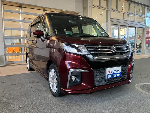 ソリオ ＨＹＢＲＩＤ　ＭＺ　全方位モニター・カメラ・ドラレコ・ＥＴＣ　ドライブレコーダー　オートライト　Ｂｌｕｅｔｏｏｔｈ　スライドドア　純正ナビ　プッシュスタート　シートヒーター　オートエアコン　ＥＴＣ　スズキセーフティーサポート　衝突被害軽減システム