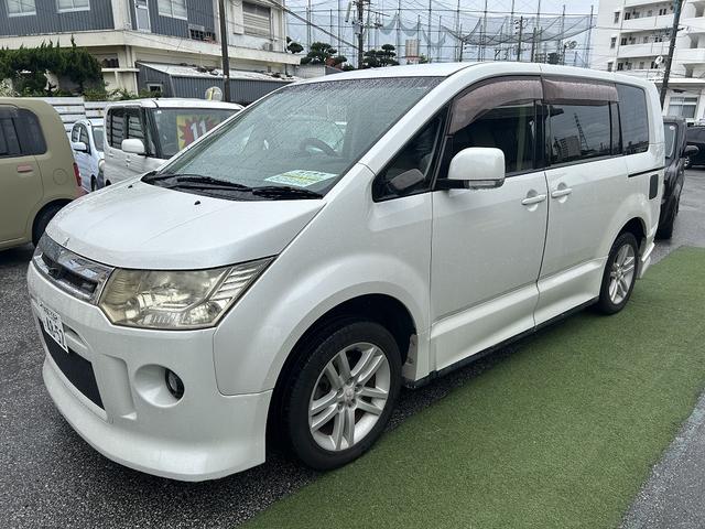 デリカＤ：５ Ｃ２　Ｇ　ナビパッケージ　現状販売　車検Ｒ８年３月　２ＷＤ　ガソリン　８人乗り　両側パワースライドドア　リアゲート自動開閉式　キーレス（4枚目）