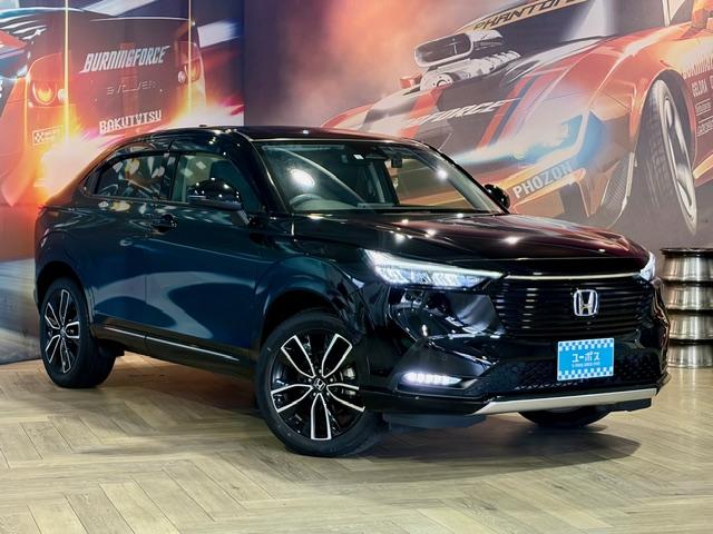 ヴェゼル e:HEV Z OP10年保証対象 純正ナビ(Bluetooth USB フルセグ) バックカメラ ワイヤレス充電 ホンダセンシング BSM 前後ドライブレコーダー クルーズコントロール ETC シートヒーター(4枚目)