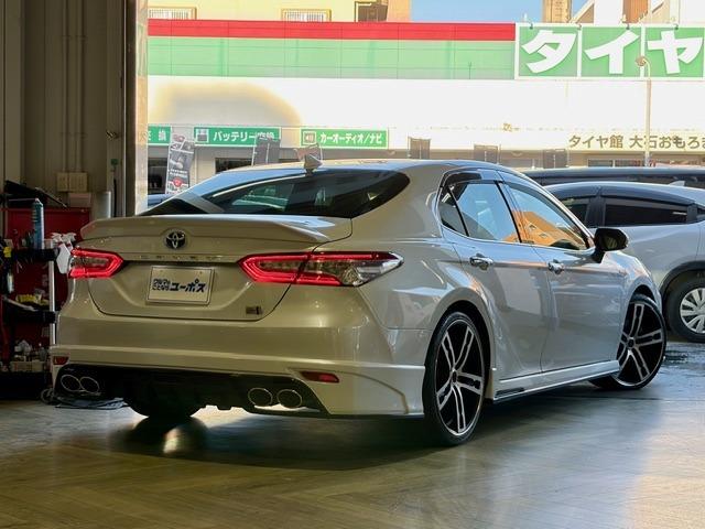 カムリ Ｇ　ワンオーナー　Ｍ’ｚＳＰＥＥＤ　フルエアロ　ジュリア５５５モノブロック鍛造２０インチＡＷ　ＲＳＲ　Ｂｅｓｔ☆１車高調　４本出しエキゾーストカッター　純正ディスプレイオーディオ　パワーシート　ＥＴＣ（6枚目）