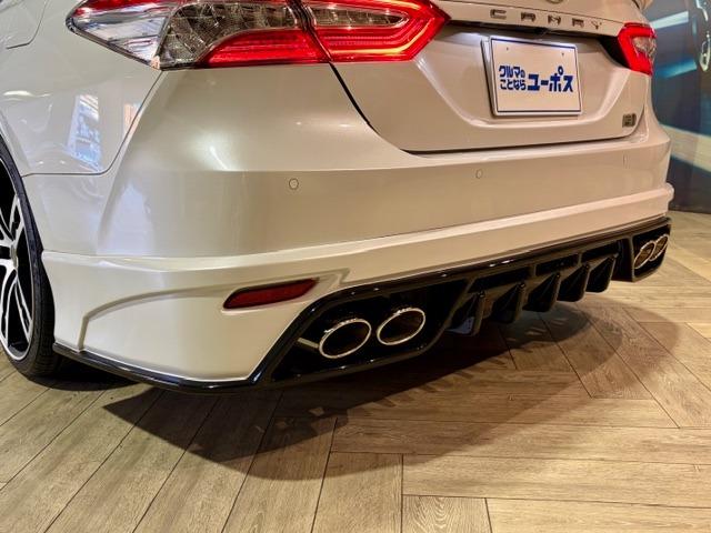 カムリ Ｇ　ワンオーナー　Ｍ’ｚＳＰＥＥＤ　フルエアロ　ジュリア５５５モノブロック鍛造２０インチＡＷ　ＲＳＲ　Ｂｅｓｔ☆１車高調　４本出しエキゾーストカッター　純正ディスプレイオーディオ　パワーシート　ＥＴＣ（34枚目）