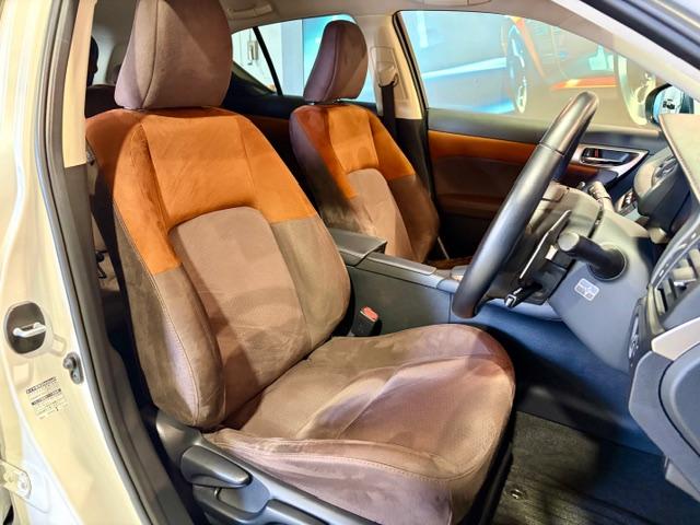 座高調整ができますので様々な方に運転しやすいシートです。