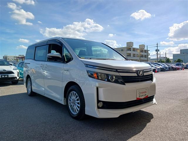 ヴォクシー ハイブリッドV フルセグ メモリーナビ DVD再生 バックカメラ ETC 両側電動スライド LEDヘッドランプ 乗車定員7人 3列シート 記録簿(9枚目)