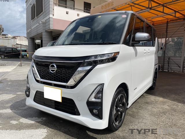 ルークス ハイウェイスター　Ｘ　本土車両　アラウンドビューモニター　純正９インチナビ　フルセグＴＶ　Ｂｌｕｅｔｏｏｔｈ　ＤＶＤ再生　ＵＳＢ　ＥＴＣ　ハンズフリーパワースライドドア　純正ＬＥＤヘッドライト　カープレミア故障保証費用込み