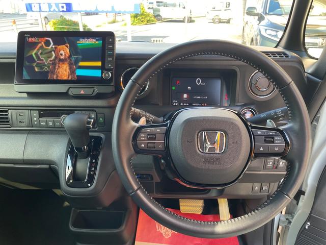 N-BOXカスタム ターボコーディネートスタイル 最上位モデル 特別仕様車 本土車両 ギャザス純正9インチナビ フルセグTV CarPlay Bluetooth USB ETC 純正ドライブレコーダー バックモニター コーディネート専用デザインシート(12枚目)