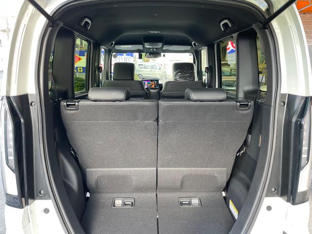 N-BOXカスタム ターボコーディネートスタイル 最上位モデル 特別仕様車 本土車両 ギャザス純正9インチナビ フルセグTV CarPlay Bluetooth USB ETC 純正ドライブレコーダー バックモニター コーディネート専用デザインシート(28枚目)