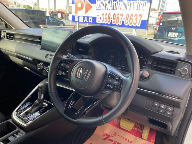 ヴェゼル ｅ：ＨＥＶ　Ｚ　本土車両　ワンオーナー車　ギャザス純正９インチナビ　フルセグＴＶ　ＣａｒＰｌａｙ　Ｂｌｕｅｔｏｏｔｈ　ＥＴＣ２．０　バックモニター　パワーバックドア　ワイヤレス充電　ブラインドスポットモニター（12枚目）