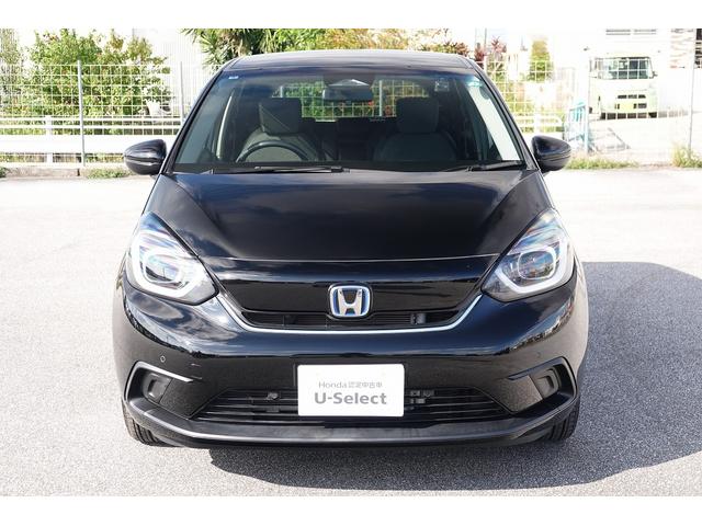 フィット ｅ：ＨＥＶホーム　ＦＯＰナビ　ドラレコ　スマートキー、ＥＴＣ、リアカメラ、カーナビ、オーディオＣＤ、ＴＶ、フロアマット、ドアバイザー　内地仕入れ　防錆済　助手席エアバッグ　運転席エアバッグ　アイドリングストップ　ＡＢＳ（2枚目）