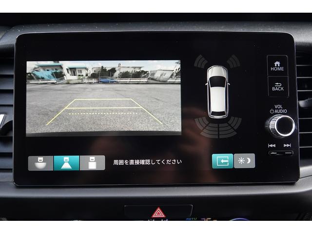 フィット ｅ：ＨＥＶホーム　ＦＯＰナビ　ドラレコ　スマートキー、ＥＴＣ、リアカメラ、カーナビ、オーディオＣＤ、ＴＶ、フロアマット、ドアバイザー　内地仕入れ　防錆済　助手席エアバッグ　運転席エアバッグ　アイドリングストップ　ＡＢＳ（40枚目）