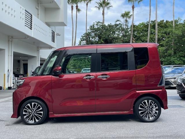 タント カスタムRS OP10年保証対象車 両側パワースライドドア パノラマビューモニター 純正ディスプレイオーディオ(8枚目)