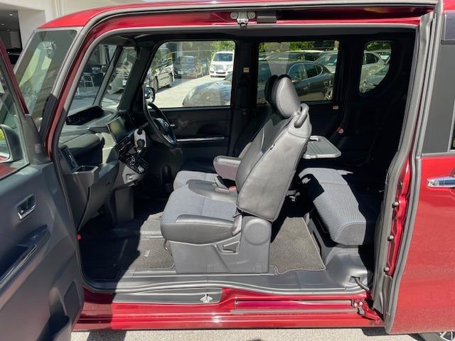 タント カスタムRS OP10年保証対象車 両側パワースライドドア パノラマビューモニター 純正ディスプレイオーディオ(55枚目)