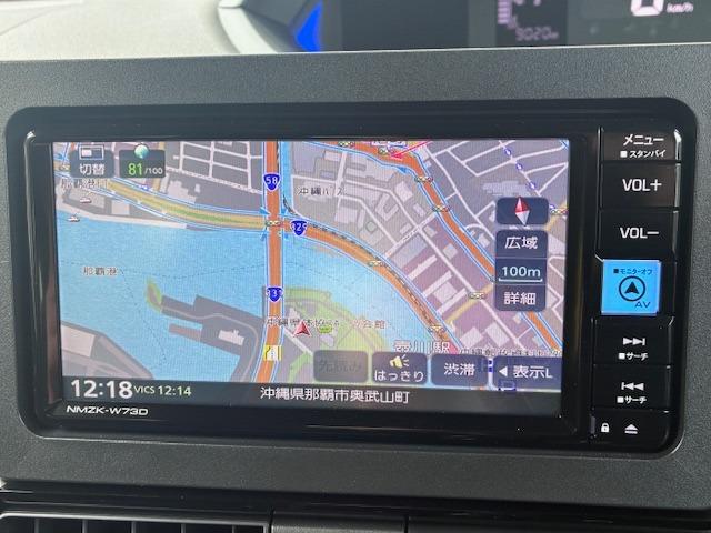 純正メモリーナビ搭載