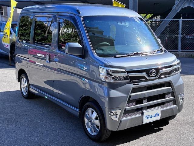 アトレーワゴン カスタムターボRS SAIII OP5年保証対象車 Clarionナビ LEDヘッドライト LEDフォグライト 両側スライドドア(3枚目)