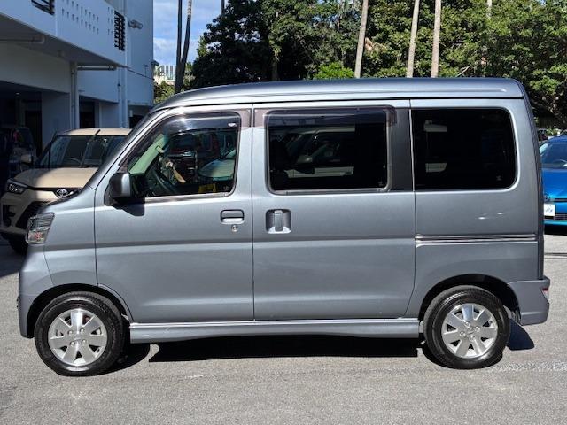 アトレーワゴン カスタムターボRS SAIII OP5年保証対象車 Clarionナビ LEDヘッドライト LEDフォグライト 両側スライドドア(8枚目)