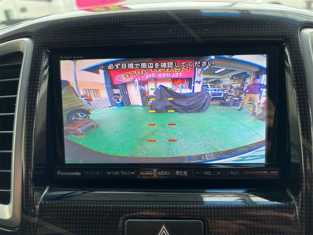 バックカメラ装備。駐車が苦手な方には欠かせません。