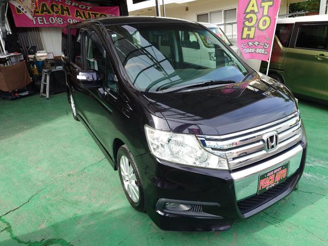 ステップワゴンスパーダ Ｚ　ＥＴＣ　ＴＶ　両側電動スライドドア　ＨＩＤ　スマートキー　電動格納ミラー　３列シート　ウォークスルー　ＣＶＴ　アルミホイール　盗難防止システム　衝突安全ボディ　ＡＢＳ　ＥＳＣ　エアコン（13枚目）