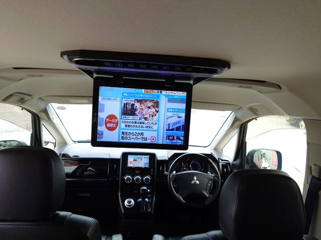 デリカD:5 D パワーパッケージ 4WD ETC バックカメラ ナビ TV オートクルーズコントロール 両側電動スライドドア HID スマートキー 電動格納ミラー シートヒーター 後席モニター 3列シート フルフラット AT(55枚目)