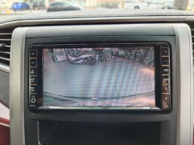 バックカメラ装備。駐車が苦手な方には欠かせません。