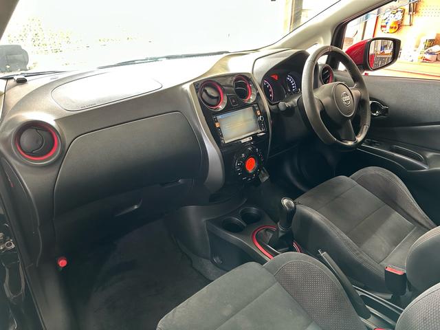 ノート ニスモ S 5MT、CD、DVD、ミュージックサーバー、Bluetooth、フルセグTV、バックカメラ、SDナビ、ETC(20枚目)