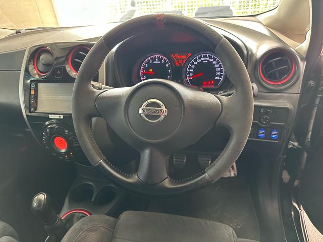 ノート ニスモ S 5MT、CD、DVD、ミュージックサーバー、Bluetooth、フルセグTV、バックカメラ、SDナビ、ETC(28枚目)