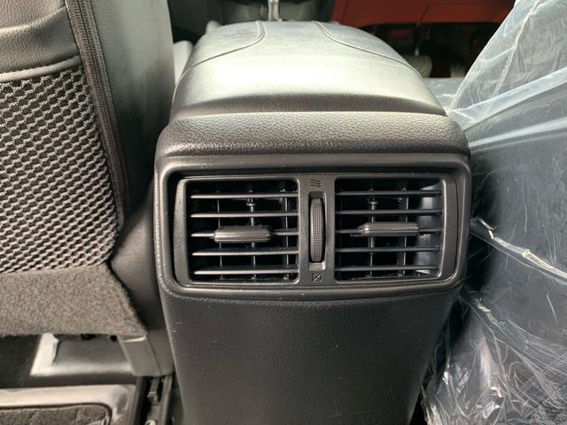 後席用エアコン