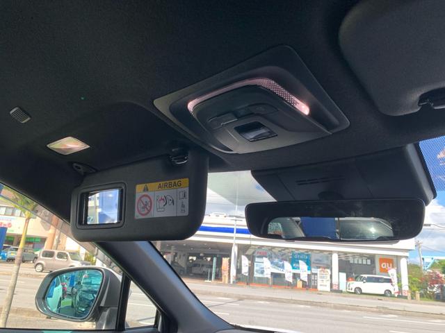 サンバイザー（運転席・助手席バニティミラー／チケットホルダー付）