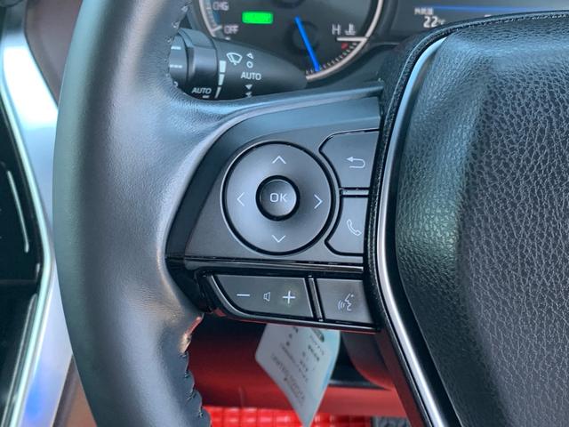 ステアリングスイッチ（マルチインフォメーションディスプレイ・オーディオ・レーダークルーズコントロール・レーントレーシングアシスト・ハンズフリー・音声認識）