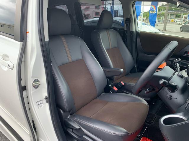 特別仕様車クエロ専用、レザーインテリア・合成皮革×スエード調（ダブルステッチ付）２段階調整、快適温熱シート