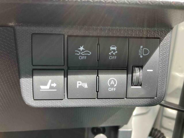 コーナーセンサー切替、安全装備各スイッチ