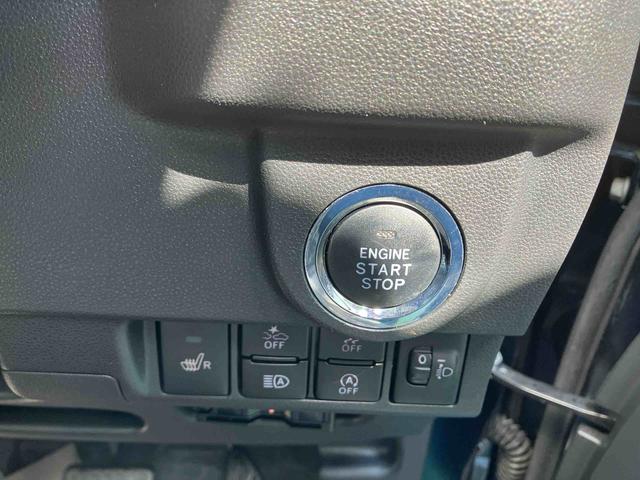 プッシュスタート、安全装備各スイッチ