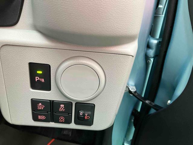 コーナーセンサー切替、安全装備各スイッチ