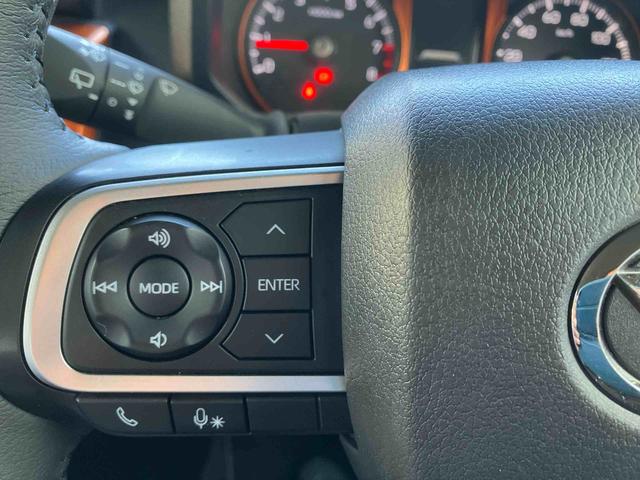 ハンドルからオーディオ操作できます