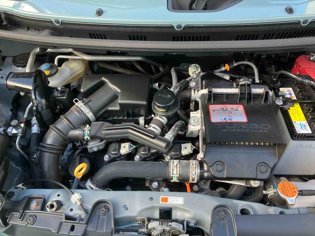 エンジンルーム内、清掃済み