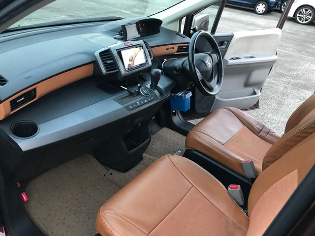 内地仕入専門店・内地車両・修復・左リアドア電動スライド・ナビ・ワンセグTV・ETC・バックモニター・社外アルミ・茶色シートカバー・沖縄認証工場・整備記録簿付(2枚目)