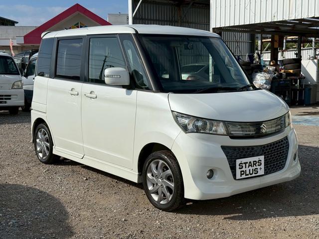 パレットＳＷ リミテッド　本土車両　プッシュスタート　スペアキー　パワースライド　社外オーディオ　ＵＳＢ接続可　バックカメラ　純正アルミホイール　ウインカーミラー（9枚目）