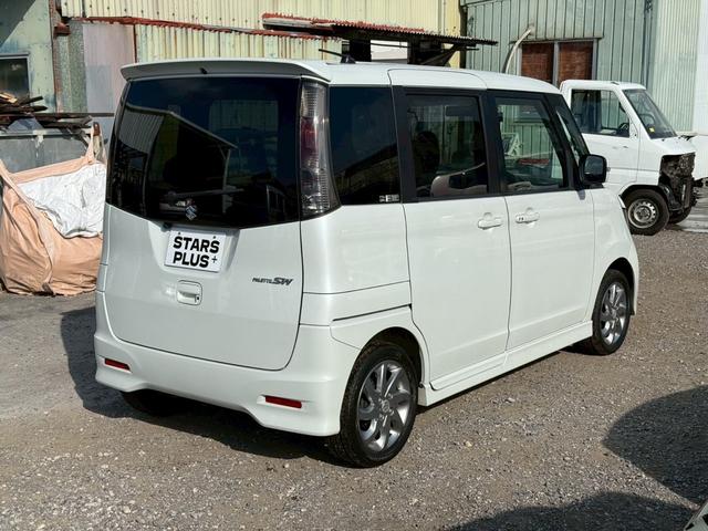 パレットＳＷ リミテッド　本土車両　プッシュスタート　スペアキー　パワースライド　社外オーディオ　ＵＳＢ接続可　バックカメラ　純正アルミホイール　ウインカーミラー（11枚目）