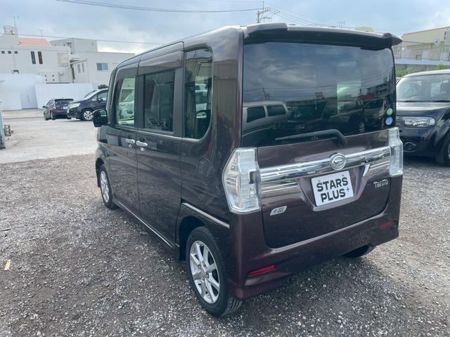タント カスタムX SA 本土車両 左側パワースライドドア プッシュスタート スマートキー 電動格納ミラー 純正アルミホイール(13枚目)